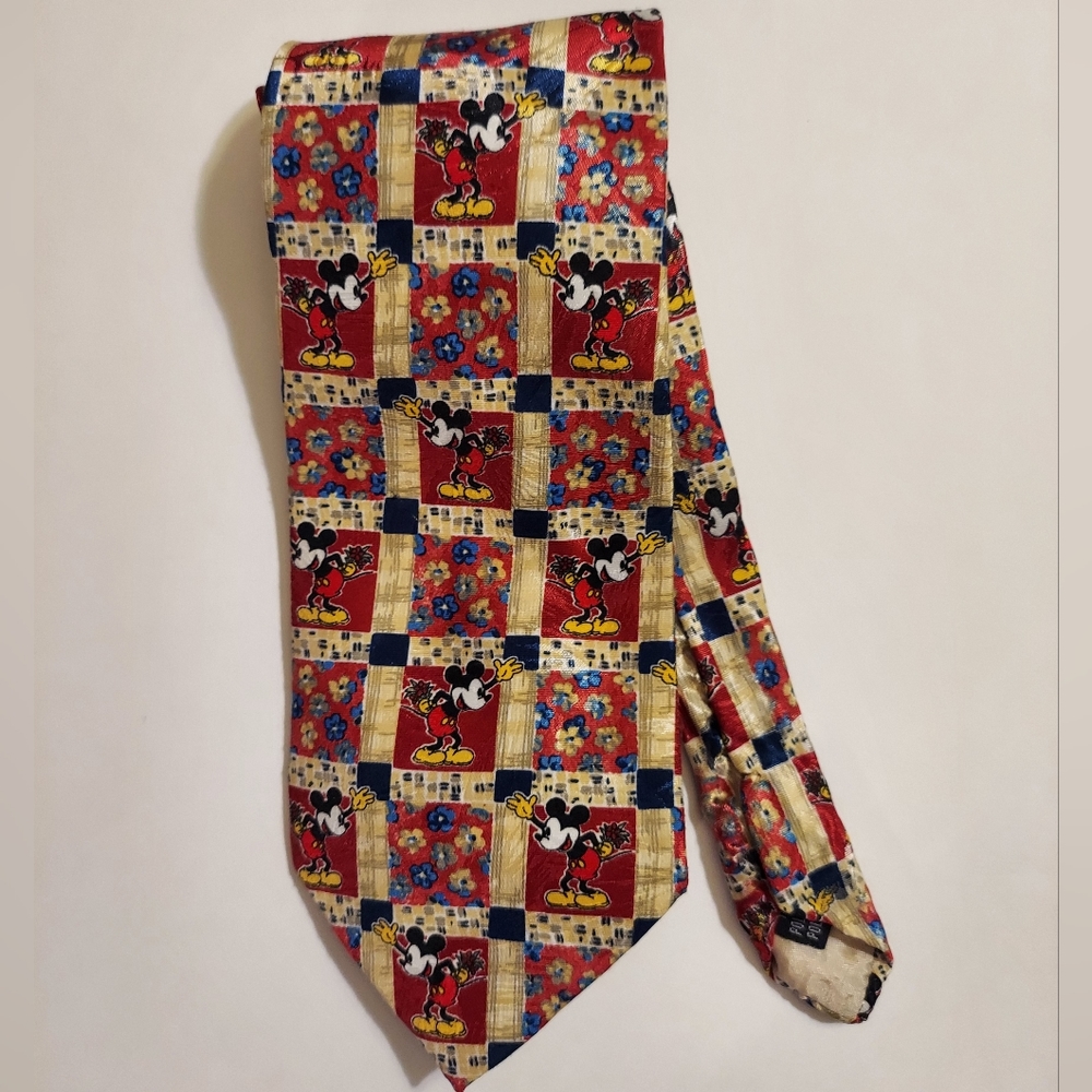 Vintage Mickey Unlimited Mickey Mouse Disney tie - Picture 4 of 6